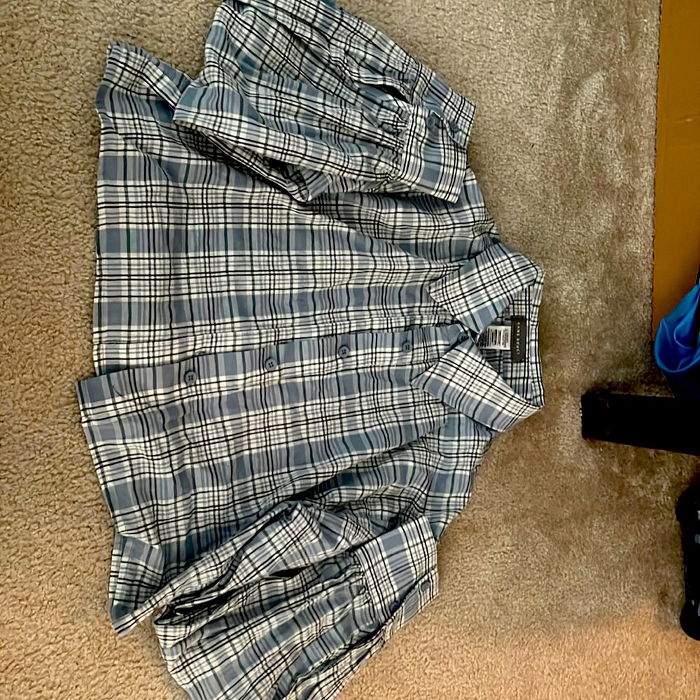 cropped bottom up flannel.